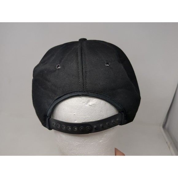 Cat Lift Trucks Patch Baseball Hat Cap Snapback Made In USA Caterpillar VTG 80s - Picture 4 of 10